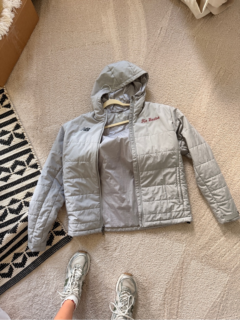 New Balance Boston College Lightweight Puffer Jacket